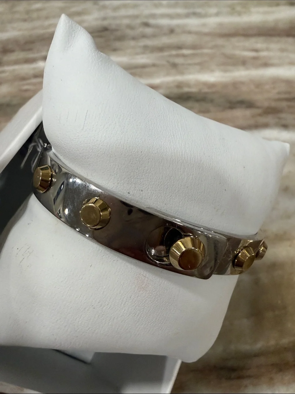 Michael Kors 2 tone Bangle Bracelet